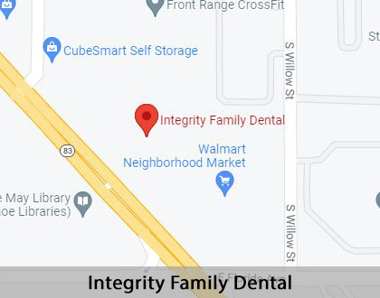 Map image for Options for Replacing Missing Teeth in Denver, CO